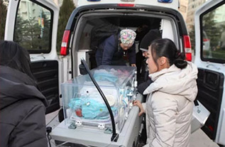 容县妇婴监护型护送